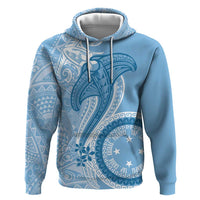 Micronesia FSM Zip Hoodie Shark and Manta Classic Style
