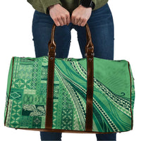Pasifika Women's Day - Samoa Siapo Malu Tattoo Inspired Travel Bag Jade