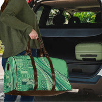Pasifika Women's Day - Samoa Siapo Malu Tattoo Inspired Travel Bag Jade