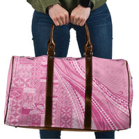 Pasifika Women's Day - Samoa Siapo Malu Tattoo Inspired Travel Bag Pink