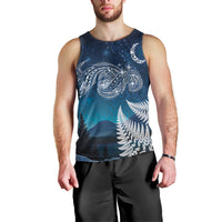 New Zealand Matariki Men Tank Top Starry Night Style LT7 - Polynesian Pride
