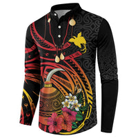 Personalized Milne Bay Button Sweatshirt PNG Lime Pot with Oro Tapa