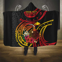 Personalized Milne Bay Hooded Blanket PNG Lime Pot with Oro Tapa