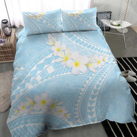 Polynesian Vintage Floral Bedding Set Azure Motifs - Polynesian Pride