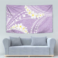 Polynesian Vintage Floral Tapestry Lavender Motifs - Polynesian Pride