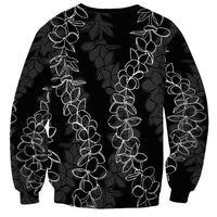 Hawaii Plumeria Lei Sweatshirt Aloha Festive Vibe