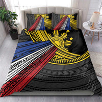 Philippines Sun Bedding Set Pasifika Tribal Style
