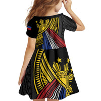 Philippines Sun Family Matching Puletasi and Hawaiian Shirt Pasifika Tribal Style LT7 - Polynesian Pride
