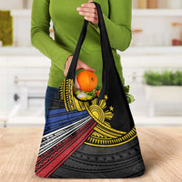 Philippines Sun Grocery Bag Pasifika Tribal Style LT7 - Polynesian Pride