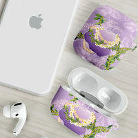 Hawaii Kauai Island Flowers Lei AirPods Case Mokihana Lei