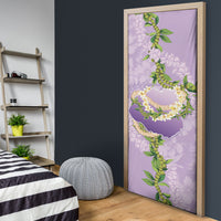 Hawaii Kauai Island Flowers Lei Door Cover Mokihana Lei LT7 - Polynesian Pride
