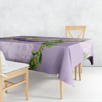 Hawaii Kauai Island Flowers Lei Tablecloth Mokihana Lei