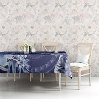 Fiji Queen Victoria School Personalised Tablecloth Masi Tapa Torn Style LT7 - Polynesian Pride