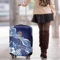 Fiji Lelean Memorial School Personalised Luggage Cover Korodredre Davuilevu Masi Mix Style