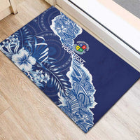 Fiji Lelean Memorial School Personalised Rubber Doormat Korodredre Davuilevu Masi Mix Style