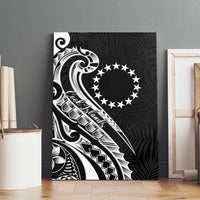 Kia Orana Cook Islands Canvas Wall Art Kerekere Plumeria Tropical Waves - Polynesian Pride