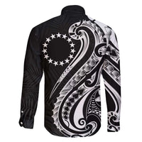 Kia Orana Cook Islands Family Matching Summer Maxi Dress and Hawaiian Shirt Kerekere Plumeria Tropical Waves - Polynesian Pride