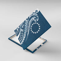 Kia Orana Cook Islands Canvas Wall Art Auika Plumeria Tropical Waves - Polynesian Pride