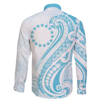 Kia Orana Cook Islands Family Matching Mermaid Dress and Hawaiian Shirt Moana Plumeria Tropical Waves - Polynesian Pride