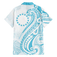 Kia Orana Cook Islands Hawaiian Shirt Moana Plumeria Tropical Waves - Polynesian Pride