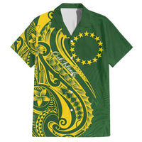 Kia Orana Cook Islands Family Matching Summer Maxi Dress and Hawaiian Shirt Plumeria Tropical Waves - Polynesian Pride