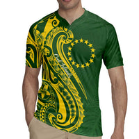 Kia Orana Cook Islands Rugby Jersey Plumeria Tropical Waves - Polynesian Pride