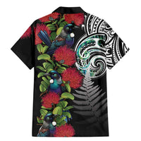 Meri Kirihimete New Zealand Family Matching Mermaid Dress and Hawaiian Shirt Tui on Pohutukawa LT7 - Polynesian Pride
