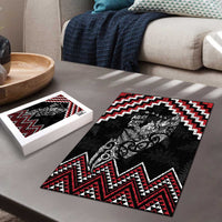 New Zealand Christmas Taniko Poutama Puzzle Mountainscape Maori Fern LT7 - Polynesian Pride