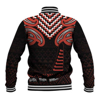 Maori Waitangi Baseball Jacket Kotahitanga Poutama Mix Whakairo - Polynesian Pride