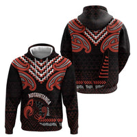 Maori Waitangi Zip Hoodie Kotahitanga Poutama Mix Whakairo - Polynesian Pride
