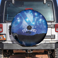 NZ Maori Matariki Scenery Spare Tire Cover Galaxy Sky