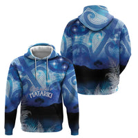 NZ Maori Matariki Scenery Zip Hoodie Galaxy Sky LT7 - Polynesian Pride