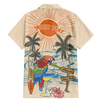 Personalized Christmas In July - Hawaii Retro Family Matching Puletasi and Hawaiian Shirt Lost In Parrot-dise LT7 - Polynesian Pride