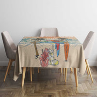 Christmas In July - Hawaii Retro Tablecloth Lost In Parrot-dise LT7 - Polynesian Pride