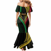 Personalised Vanuatu Mermaid Dress 44th Hapi Indipendens Long LT7 - Polynesian Pride