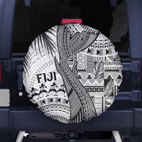 Fiji Rugby Bula Masi Spare Tire Cover Fish Tail Kaivity Cibi - White