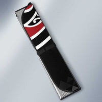 Kia Kaha Te Reo Maori Auto Sun Shade 50 Years Mo Ake Tonu Te Reo - Polynesian Pride