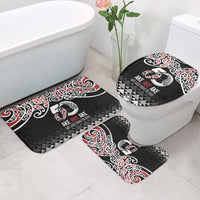 Kia Kaha Te Reo Maori Bathroom Set 50 Years Mo Ake Tonu Te Reo - Polynesian Pride
