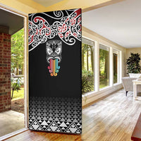 Kia Kaha Te Reo Maori Door Cover 50 Years Mo Ake Tonu Te Reo - Polynesian Pride