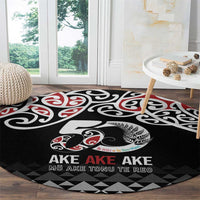 Kia Kaha Te Reo Maori Round Carpet 50 Years Mo Ake Tonu Te Reo - Polynesian Pride
