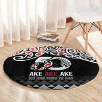 Kia Kaha Te Reo Maori Round Carpet 50 Years Mo Ake Tonu Te Reo - Polynesian Pride