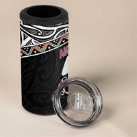 50 Years Kia Kaha Te Reo Maori 4 in 1 Can Cooler Tumbler Ake Ake Ake! - Polynesian Pride