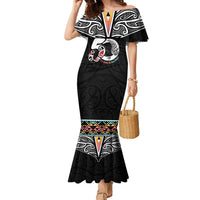 50 Years Kia Kaha Te Reo Maori Family Matching Mermaid Dress and Hawaiian Shirt Ake Ake Ake! - Polynesian Pride