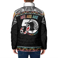50 Years Kia Kaha Te Reo Maori Padded Jacket Ake Ake Ake! - Polynesian Pride