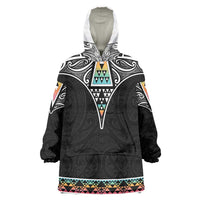 50 Years Kia Kaha Te Reo Maori Wearable Blanket Hoodie Ake Ake Ake! - Polynesian Pride