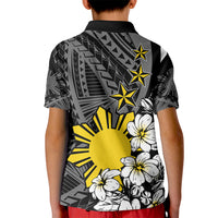 Philippines Sampaguita Personalised Kid Polo Shirt Women's Day LT7 - Polynesian Pride