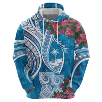 Hafa Adai Guam Hoodie Crystal Waves