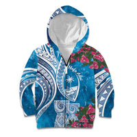 Hafa Adai Guam Kid Hoodie Crystal Waves
