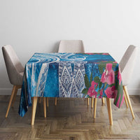 Hafa Adai Guam Tablecloth Crystal Waves