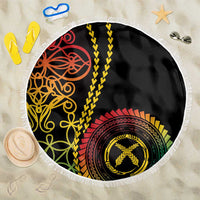 Proudly Ni-Van Sandroing Inspired Classic Style Beach Blanket